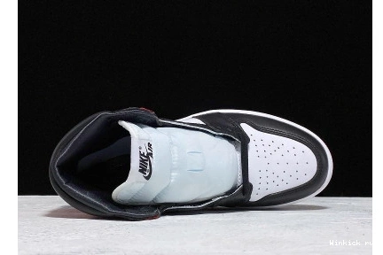 - HIGH JORDAN RETRO 1 TOE SATIN BLACK 0815